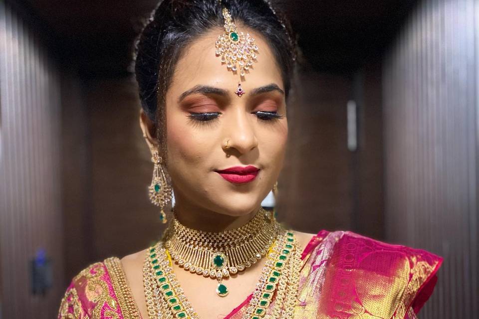 Bridal makeup