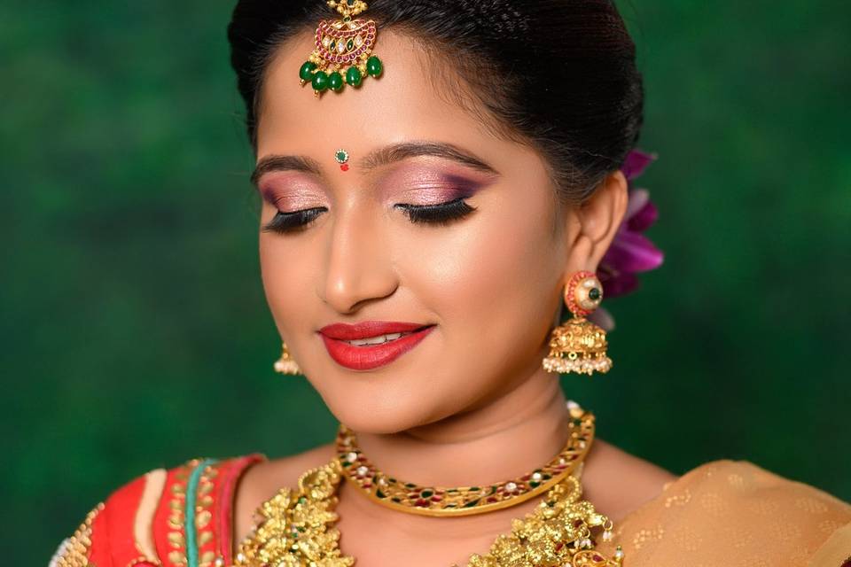 Bridal makeup