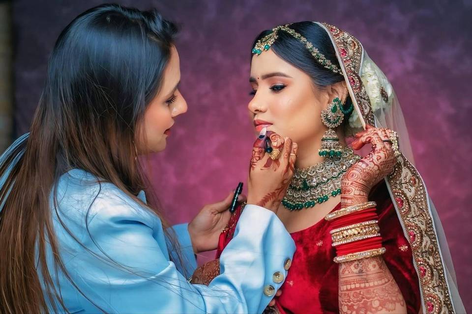 Bridal makeup