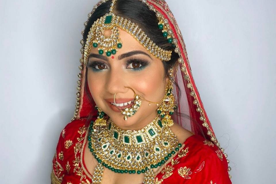 Bridal makeup