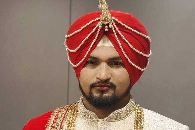 Wedding turban