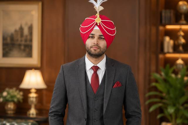 Wedding turban
