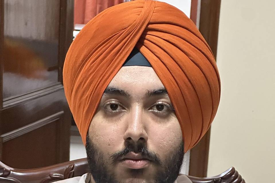 Wedding turban