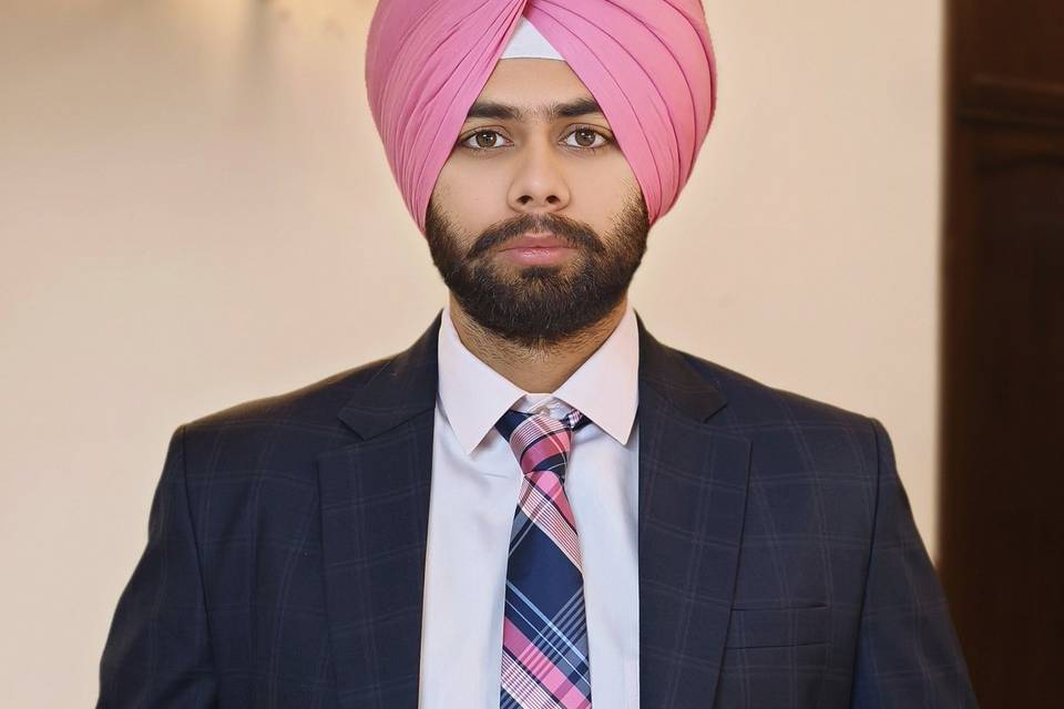 Wedding turban