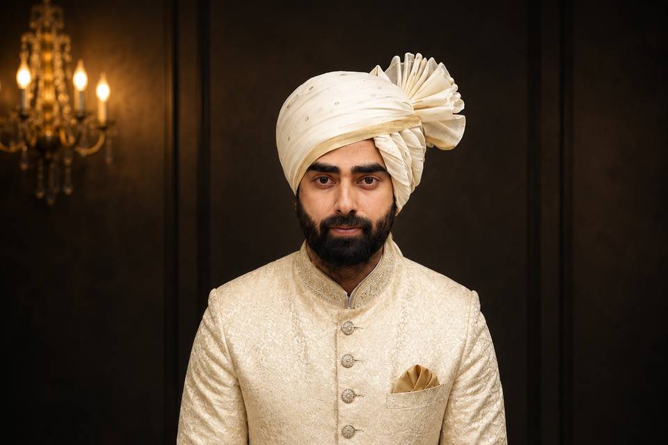 Wedding turban