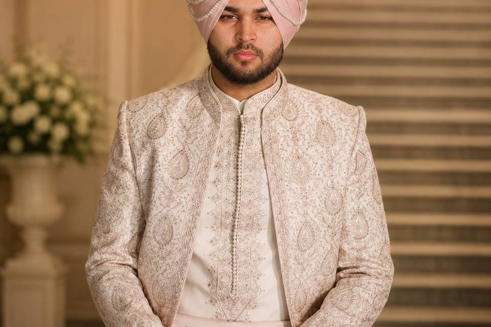 Wedding turban