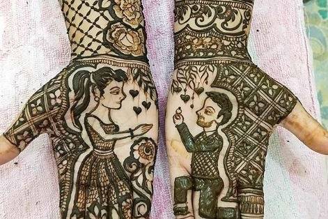 Karwa Chauth 2022 Mehndi Designs: Apply Easy and Beautiful Henna Patterns  for Front and Back Hands and Make Karva Chauth Celebrations More Special |  🛍️ LatestLY