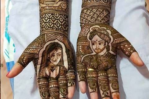 Vipin Mehandi &Tattoo Studio in Arera Colony,Bhopal - Best Bridal Mehendi  Artists in Bhopal - Justdial