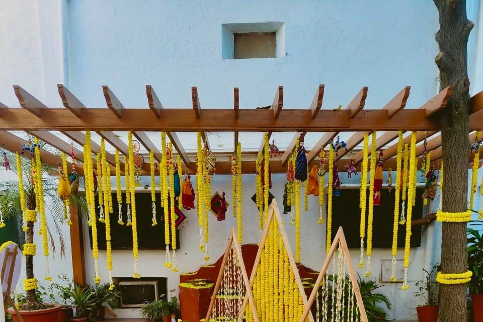Haldi decor