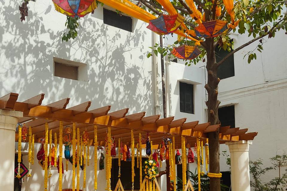 Haldi decor