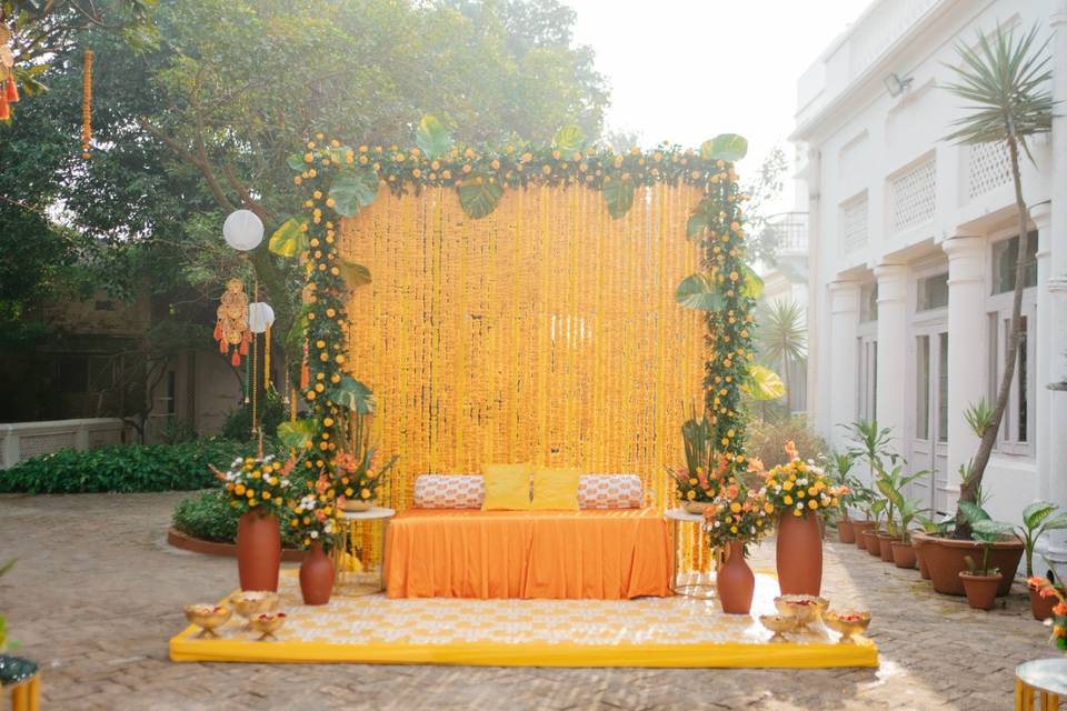 Haldi decor