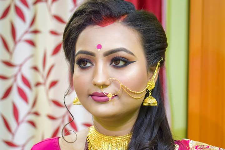 Bridal makeup