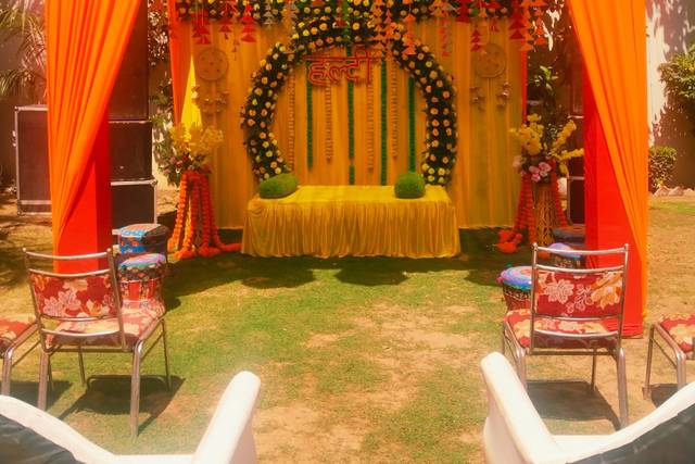 Haldi decor