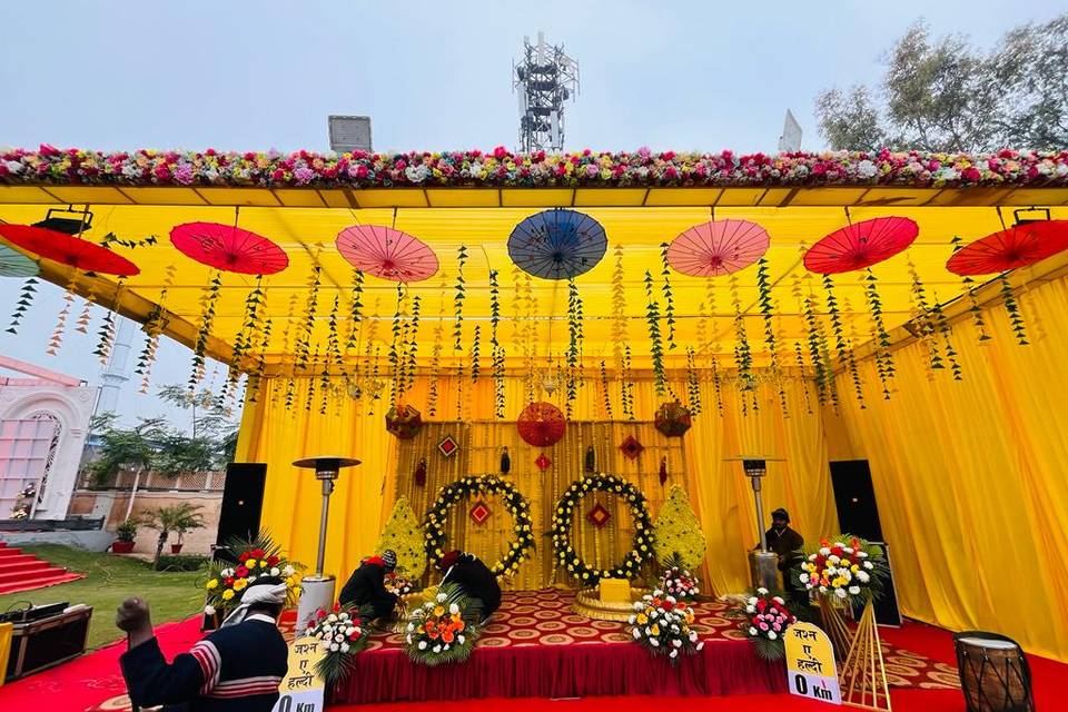 Haldi decor