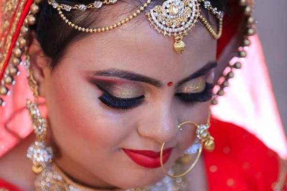 Bridal makeup