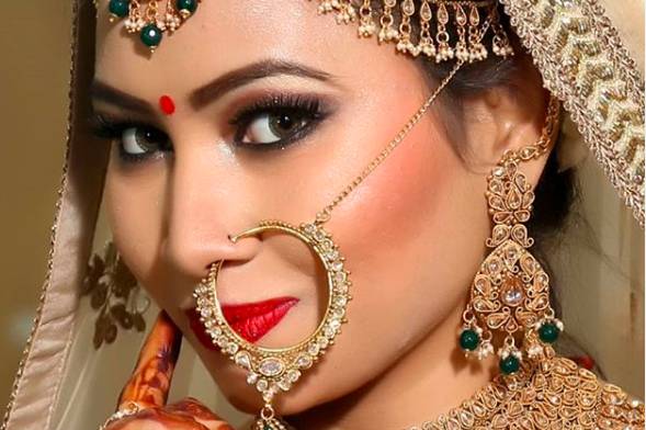 Bridal makeup