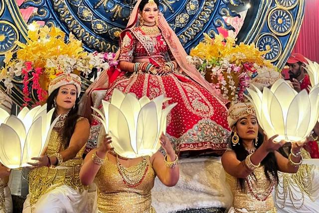 Bride's entry