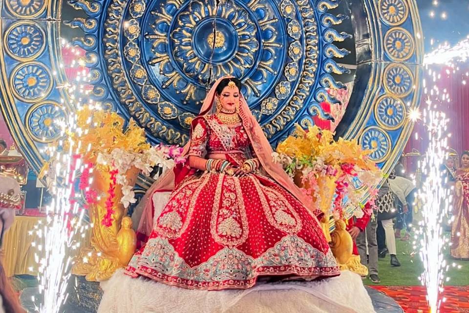 Bride's entry