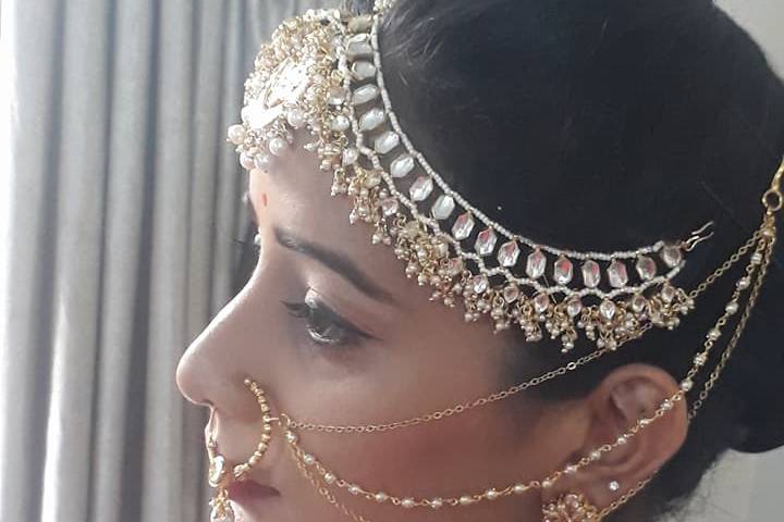 Bridal makeup