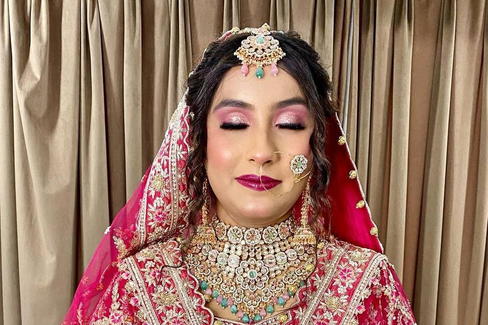 Bridal makeup