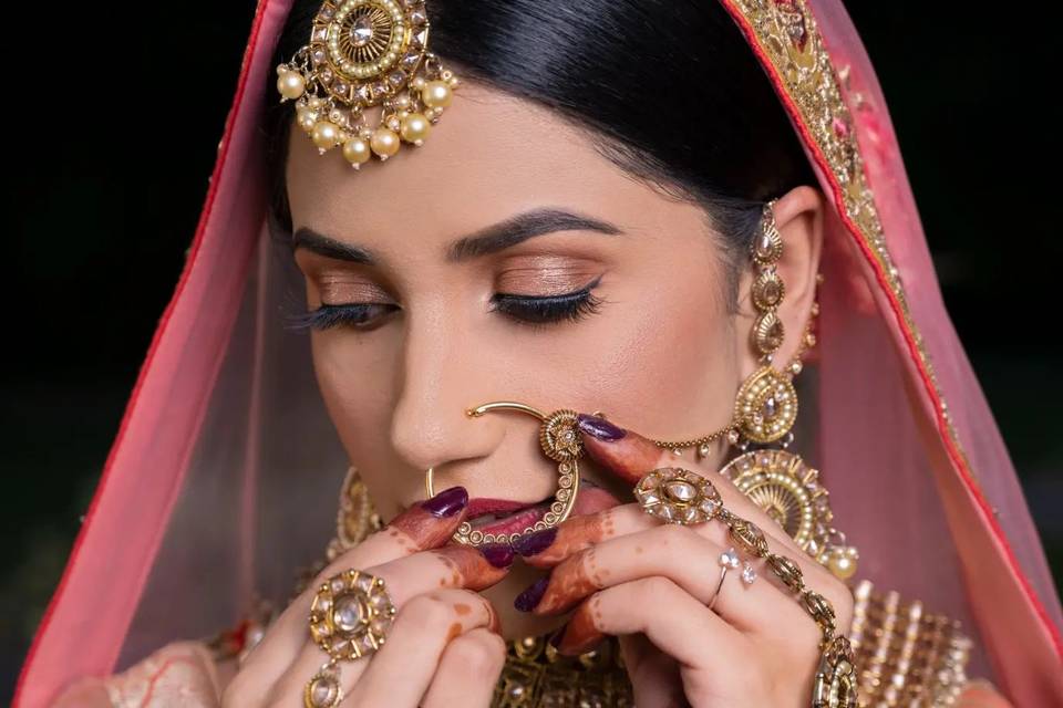 Bridal makeup