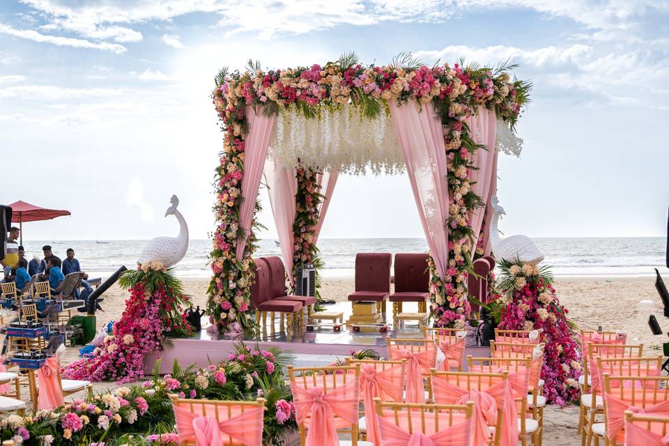 Beach Wedding Mandap