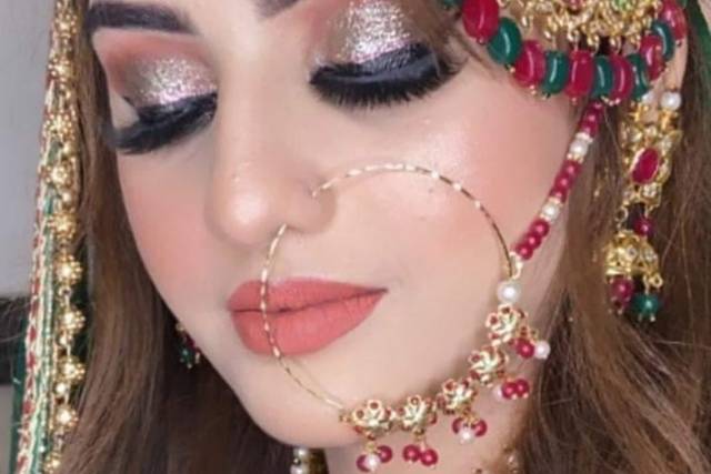 Bridal makeup