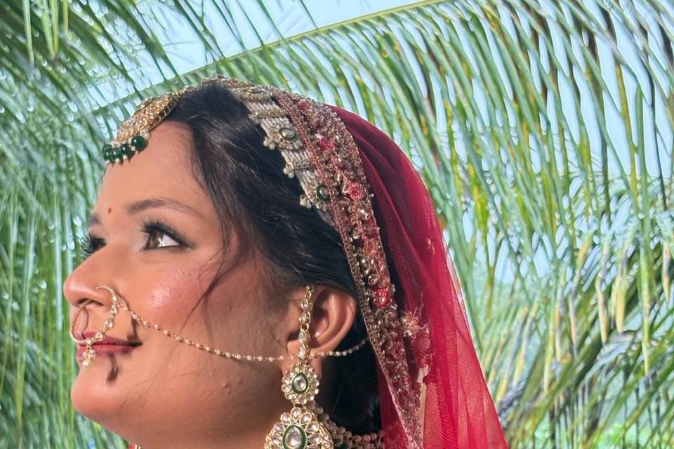 Bridal makeup