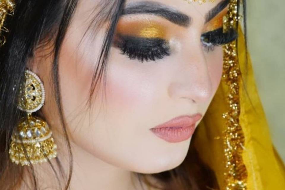 Haldi look