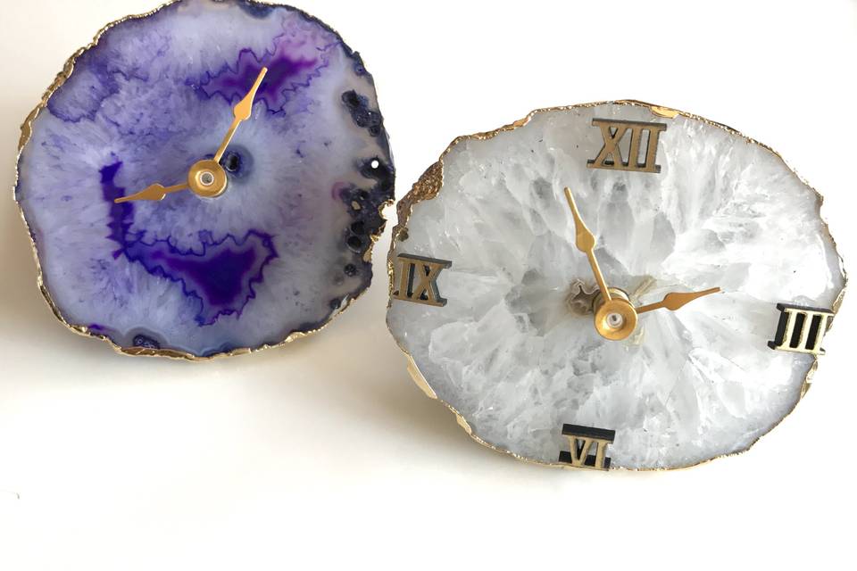 Gemstone Clocks
