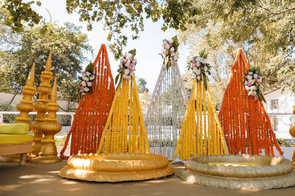 Haldi decor