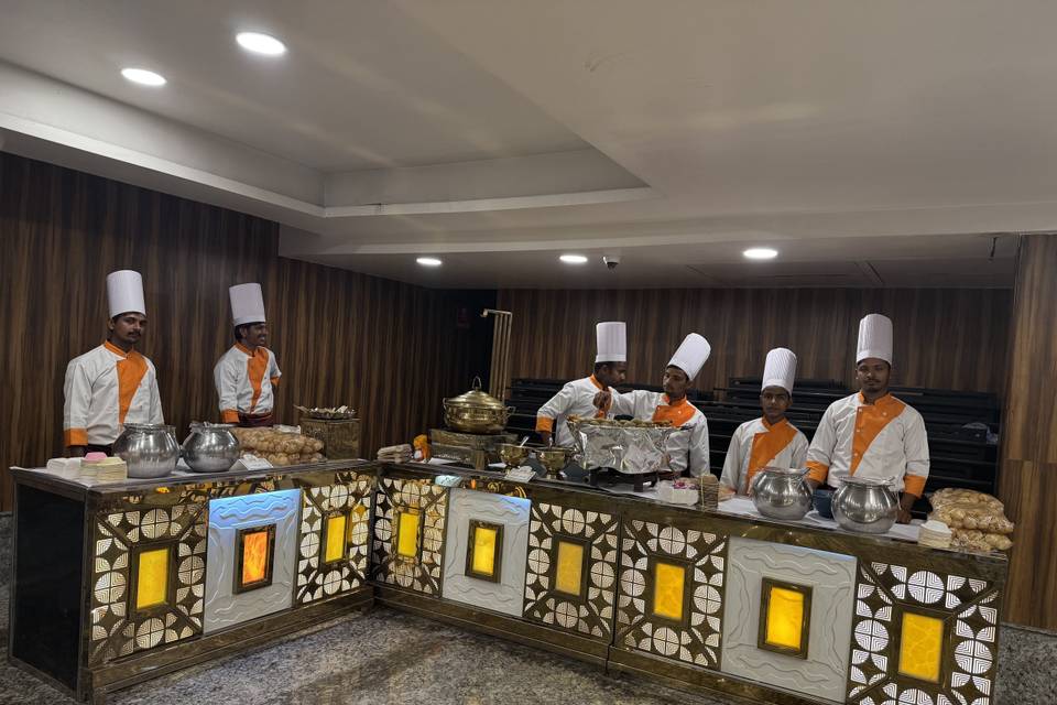 Catering setup