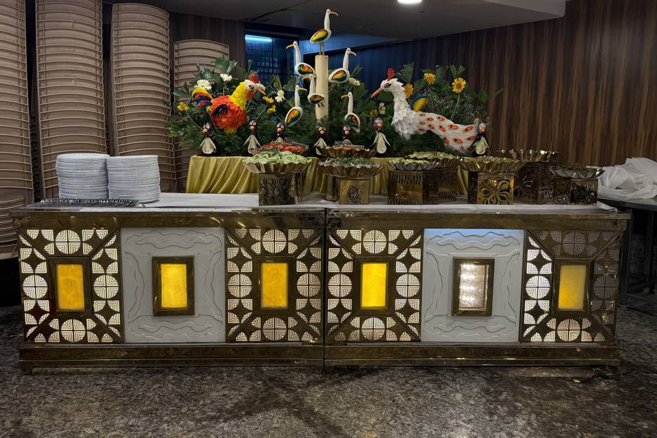 Catering setup