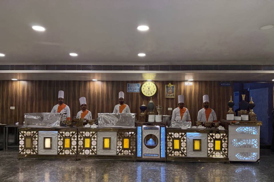 Catering setup