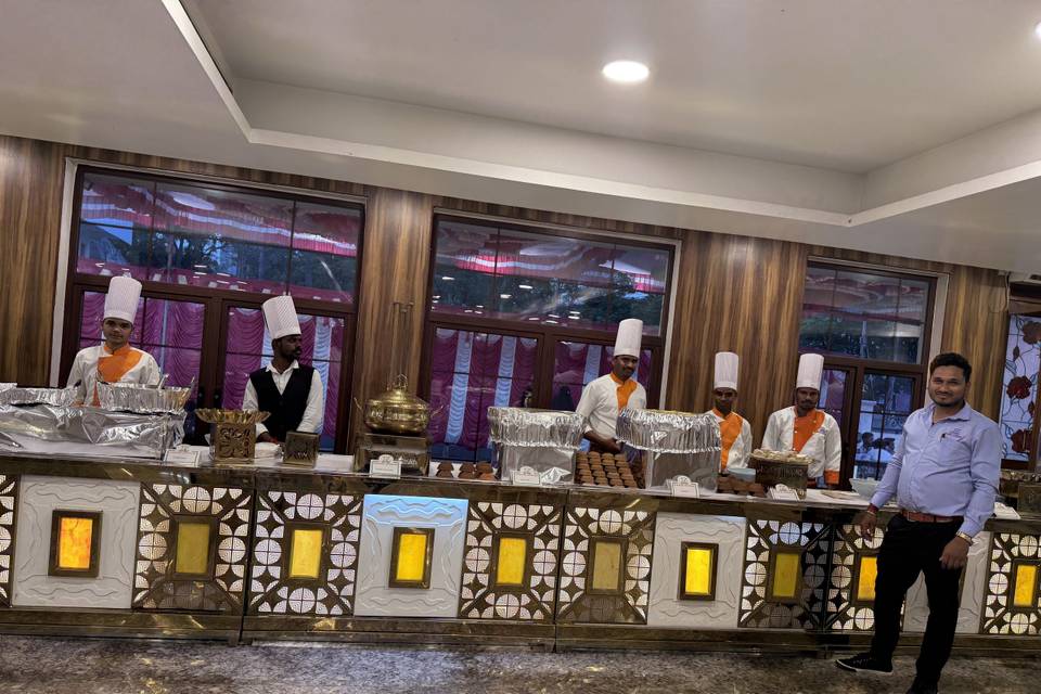Catering setup