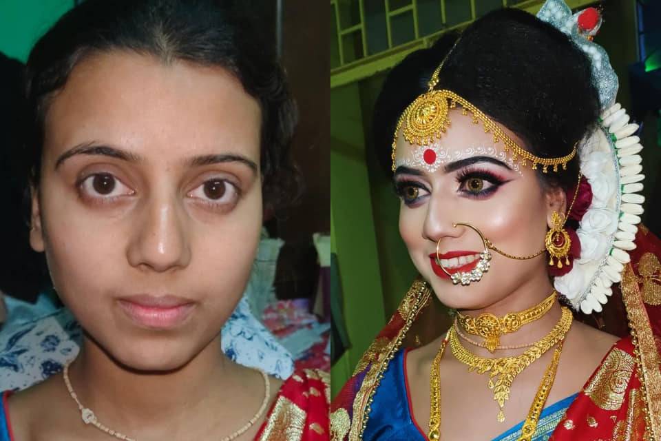 Bridal makeup