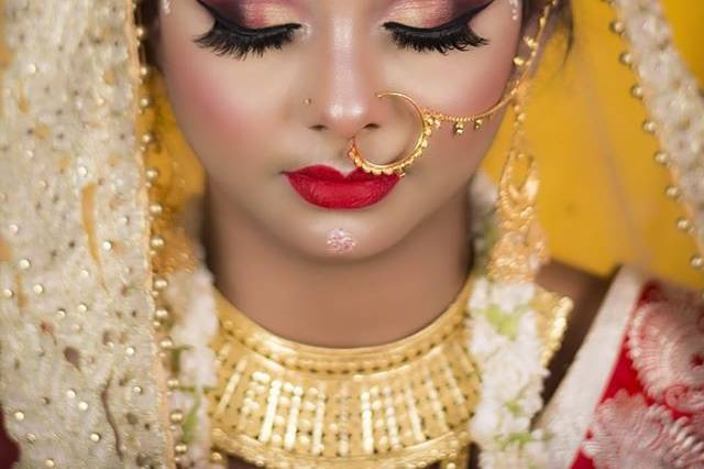 Bridal makeup