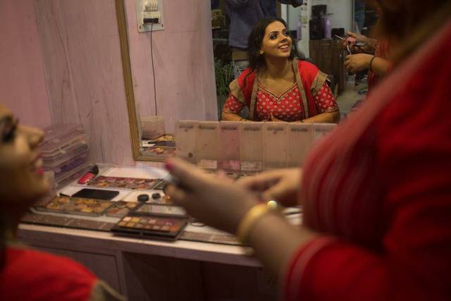 Bridal makeup