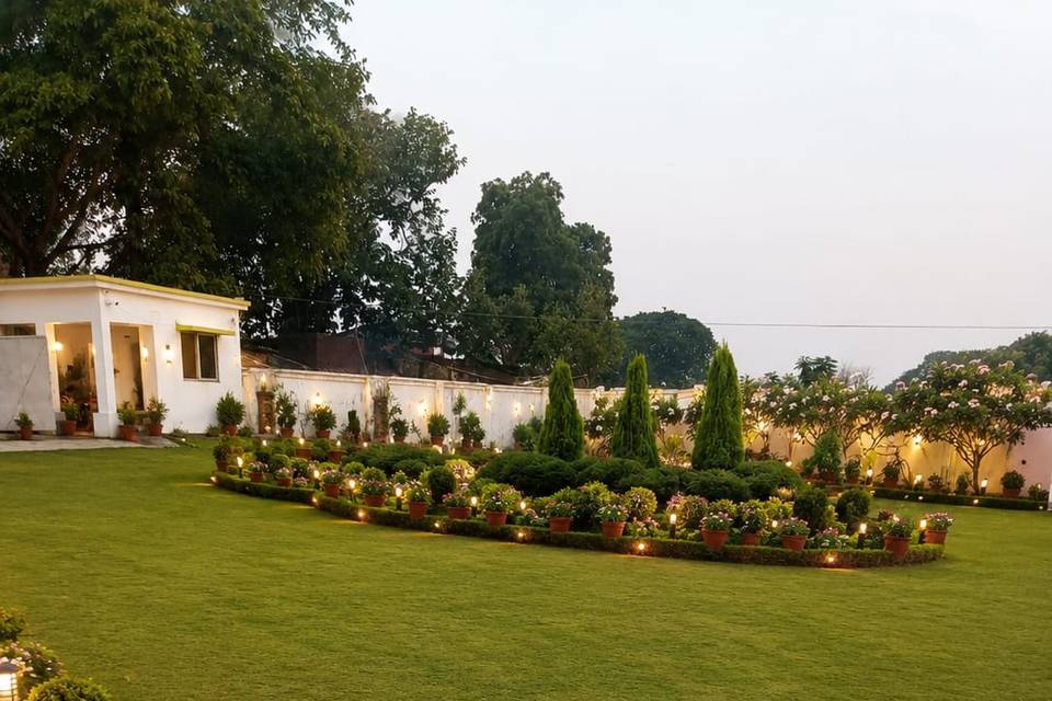 Lawn area