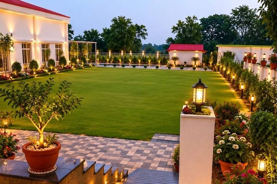 Lawn area