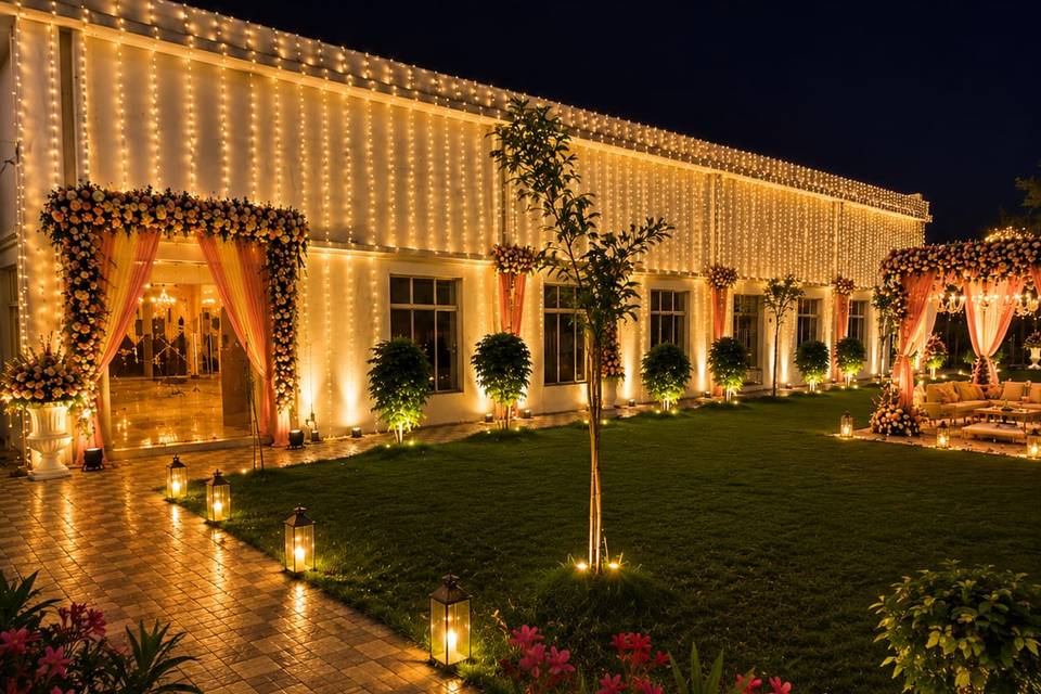 Lawn area