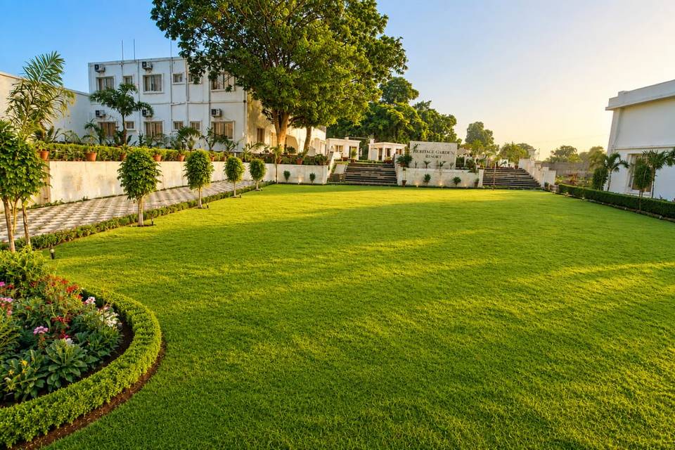 Lawn area