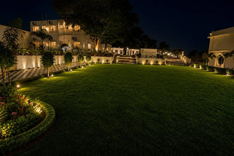 Lawn area