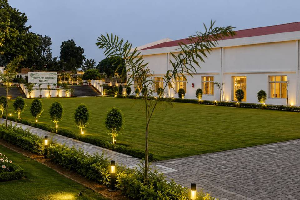 Lawn area