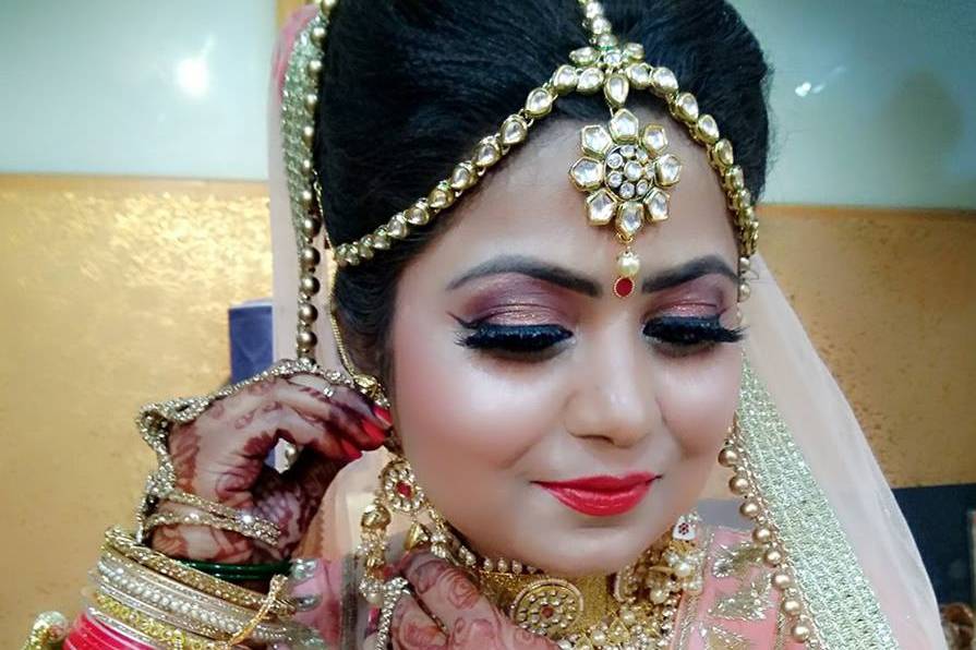 Bridal makeup