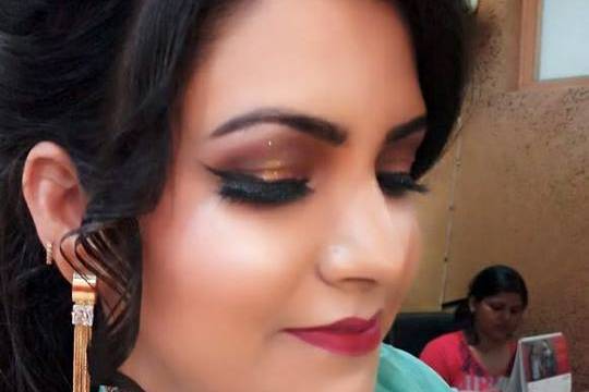 Bridal makeup