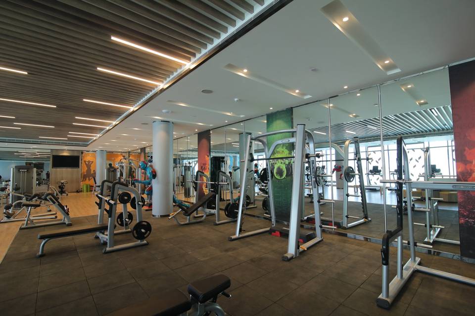 Gym area