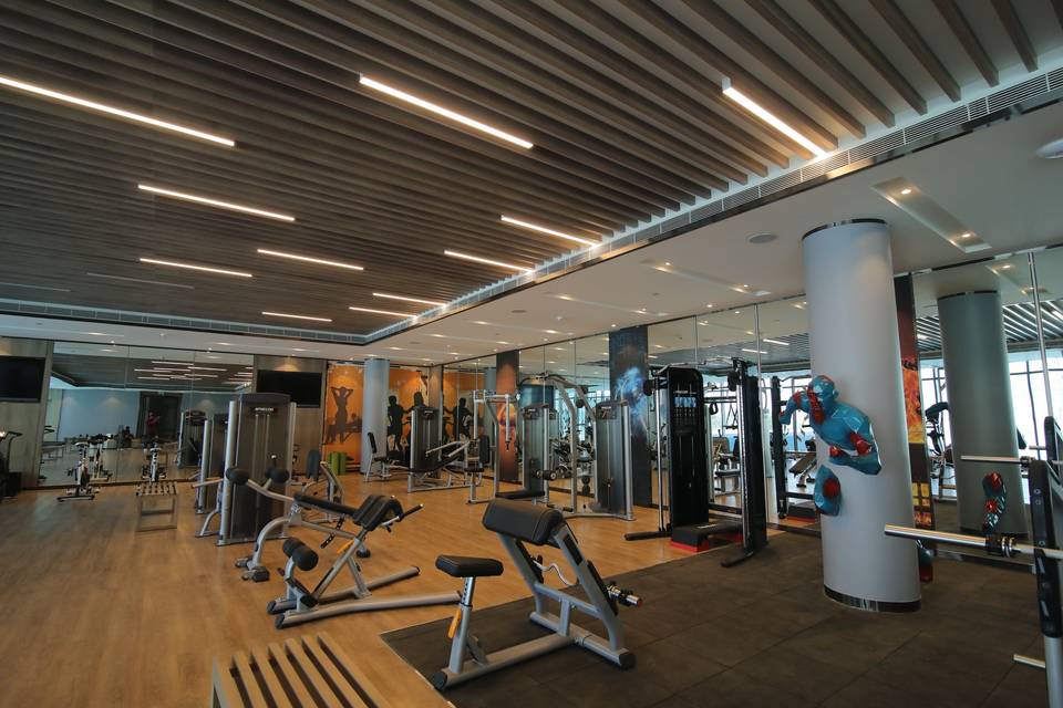 Gym area