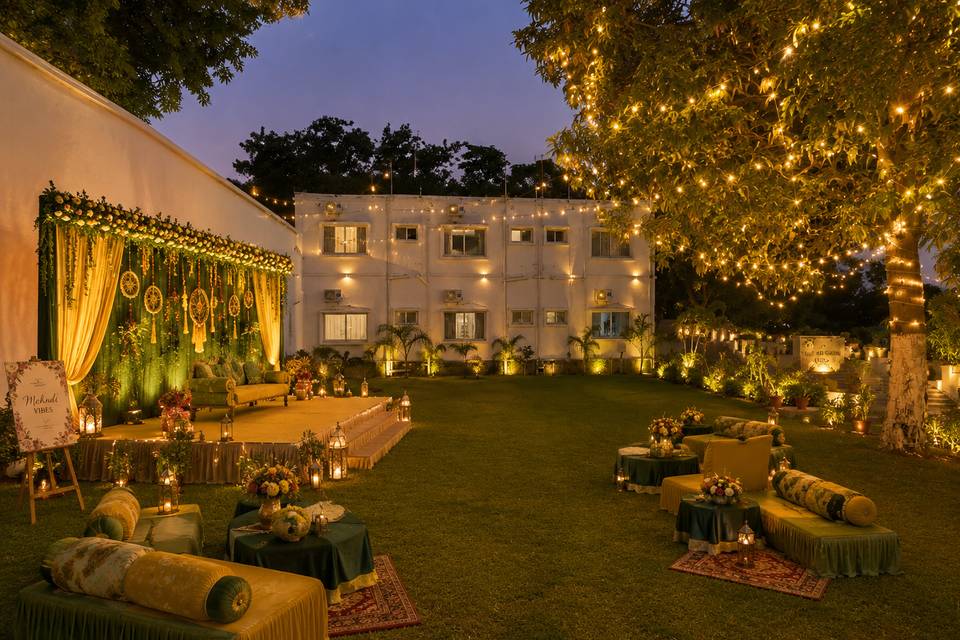 Lawn area