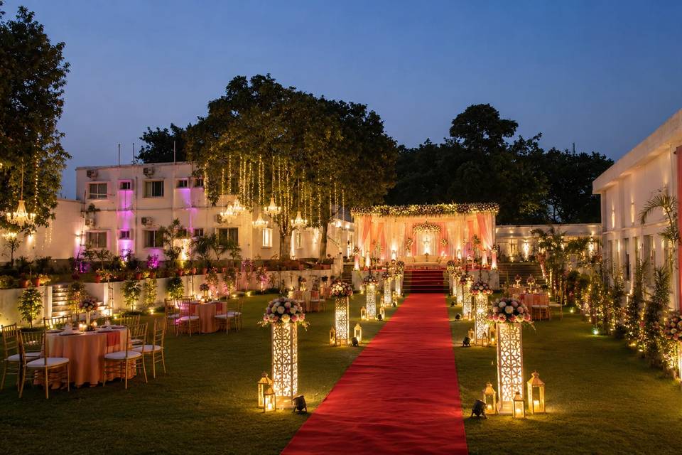 Lawn area
